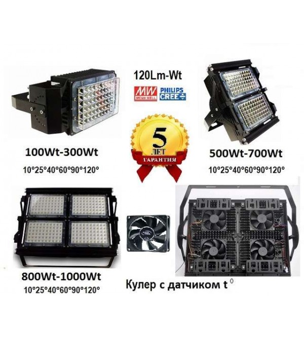 Светодиодный прожектор LED SP-600Wt-NEW